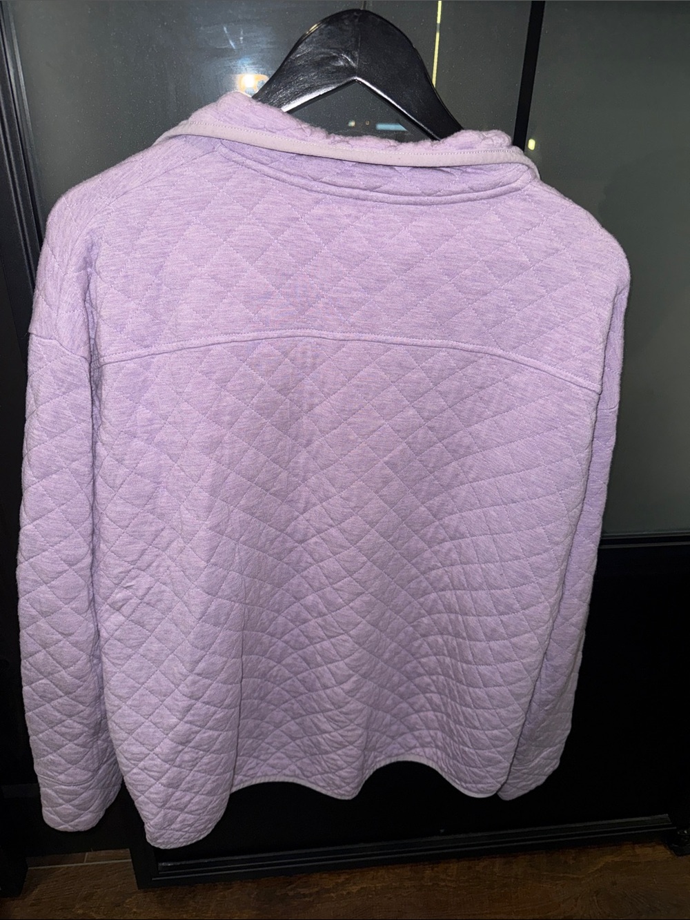 Vineyard Vines Quilted Half-Zip Pullover - Lavender
